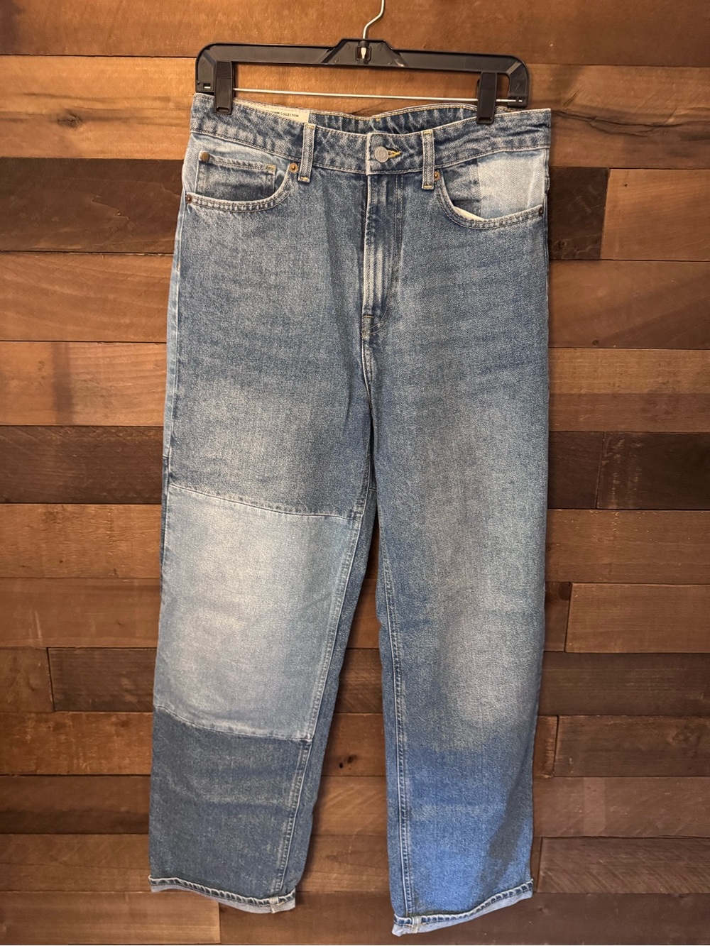 H&M Patchwork Light Blue Women’s Jeans